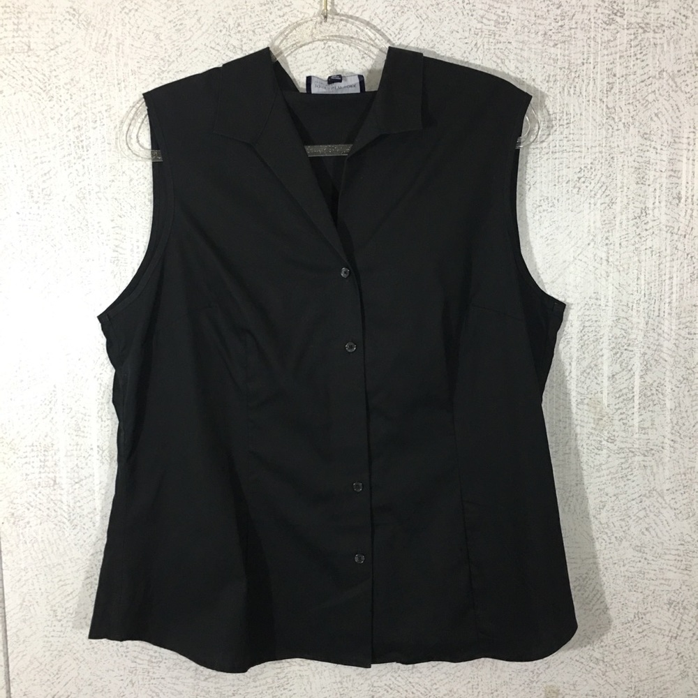 Jessica London Sleeveless Blouse